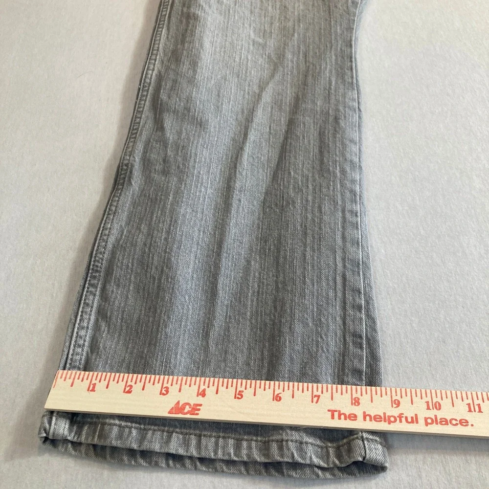 Wrangler Retro Jeans Mens 42x32 (Fits‎ 42x30) Gray Stretch Cowboy Western Rodeo